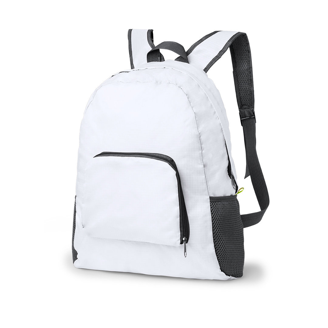 Mochila plegable Mendy en color blanco