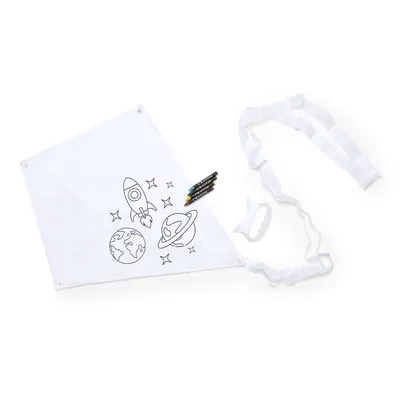 Cometa de poliéster Yumbi 190T para montar y pintar personalizable