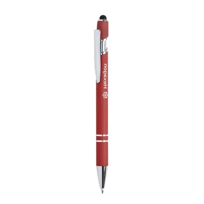 Bolígrafo puntero de aluminio Lekor tacto goma jumbo personalizable