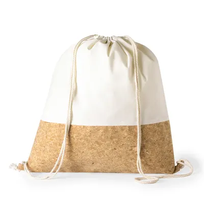 Mochila de cuerdas algodón y corcho Galsin 145 g personalizable