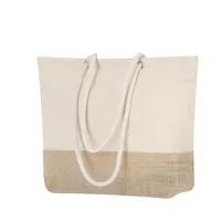 Bolsa de yute y algodón Bitalex 230 g asas 90 cm de yute/ algodón 230 g/ m2, vista frontal