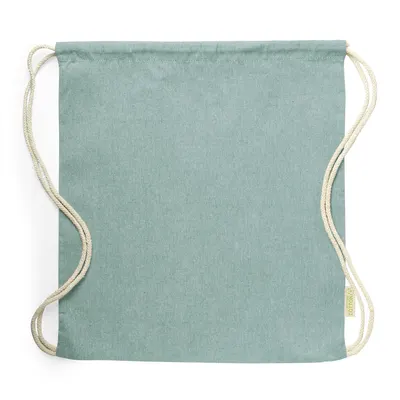 Mochila de cuerdas algodón reciclado Konim 120 g personalizable
