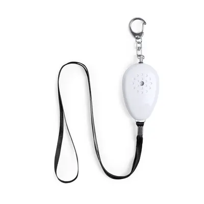 Alarma personal con cinta y mosquetón personalizable
