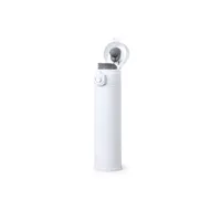 Termo de acero Alirox 330 ml sublimación con botón de acero inox, vista lateral