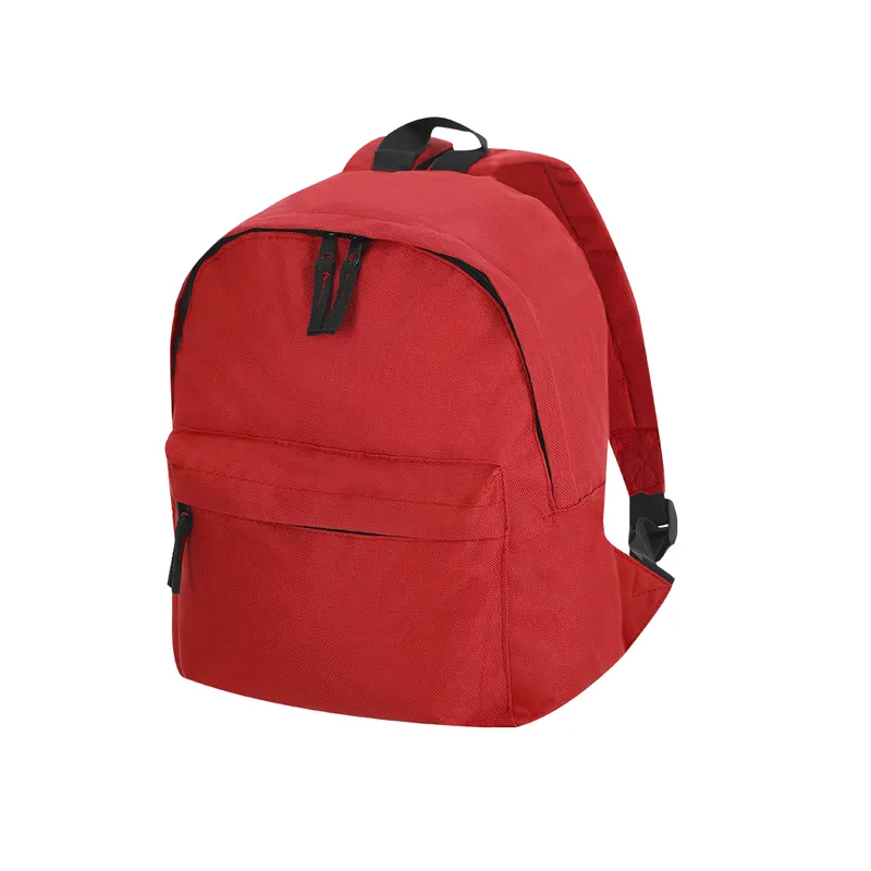 Mochila de poliéster Susdal 600D infantil en rojo de poliéster 600D, vista frontal