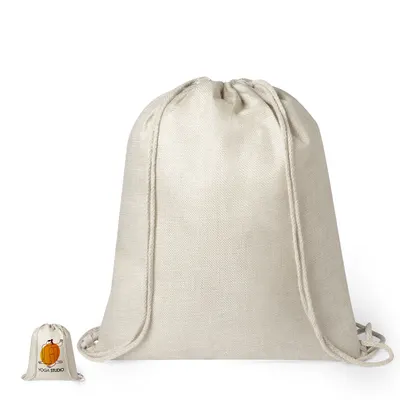 Mochila de cuerdas Lizcom para sublimación personalizable