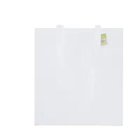 Bolsa de PLA Moltux compostable 36 × 40 cm de PLA 100% compostable, vista frontal