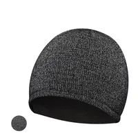 Gorro reflectante de acrílico Terban con interior polar de exterior: acrílico, vista frontal