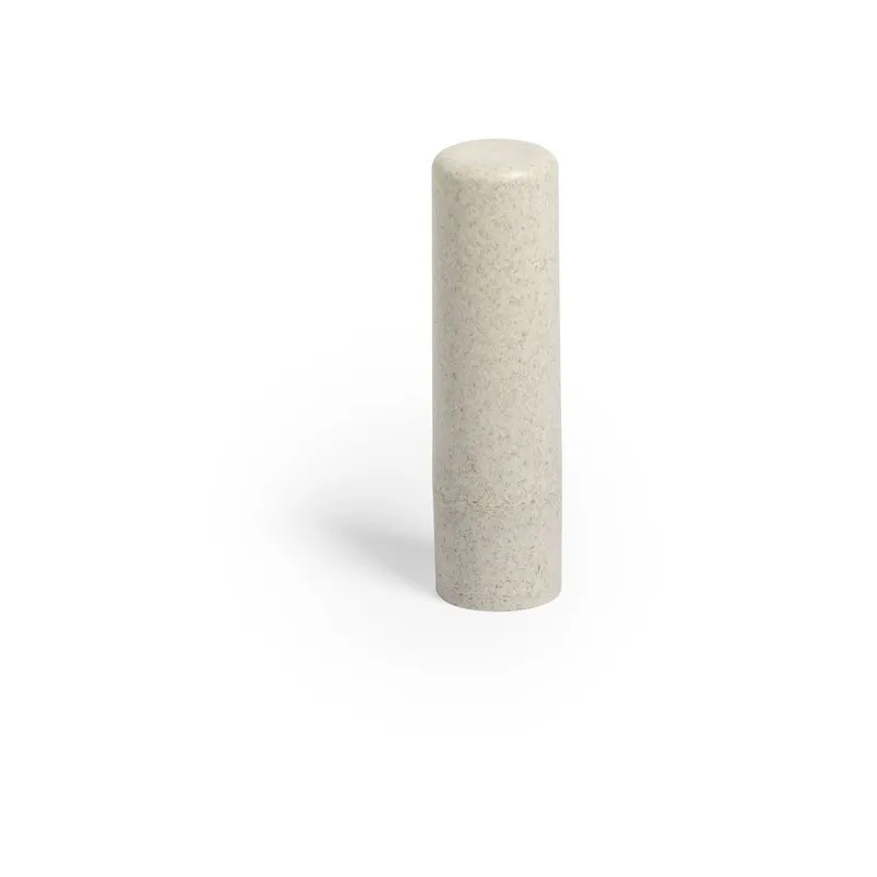Bálsamo labial vainilla SPF15 envase de bambú Fledar en natural de fibra de bambú/ ABS, vista frontal