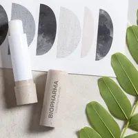 Bálsamo labial vainilla SPF15 envase de bambú Fledar de fibra de bambú/ ABS, detalle 1