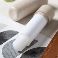 Bálsamo labial vainilla SPF15 envase de bambú Fledar de fibra de bambú/ ABS, detalle 2
