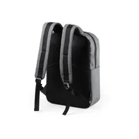 Mochila negocios de RPET Konor 600D estación USB de poliéster 600D RPET, detalle 1