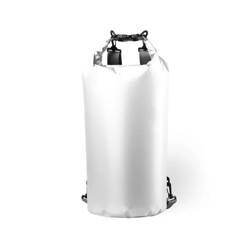 Mochila impermeable Tayrux 20 l ripstop en blanco de ripstop, vista frontal
