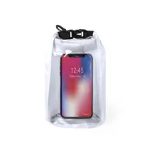 Bolsa impermeable ripstop Kambax 2 l con ventana táctil de ripstop, vista frontal