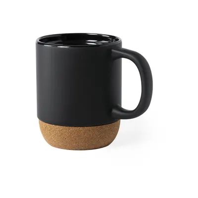 Taza de cerámica Bokun 420 ml base de corcho personalizable