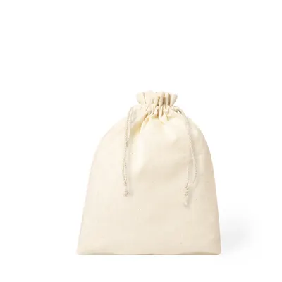 Bolsa de algodón 105 g 15 × 21 cm con cordones personalizable