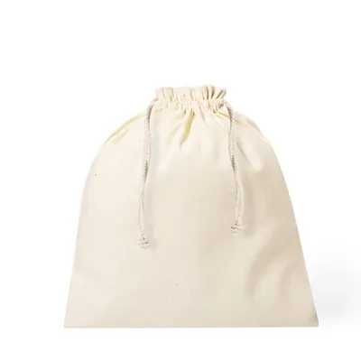 Bolsa de algodón 105 g 25 × 30 cm con cordones personalizable