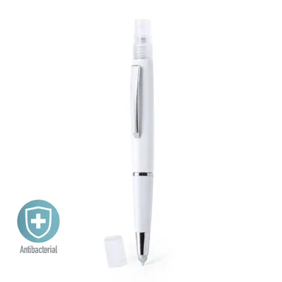Bolígrafo antibacteriano pulverizador y puntero personalizable