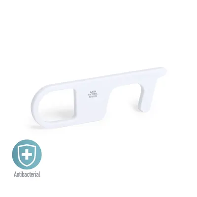 Llavero anticontacto antibacteriano de ABS personalizable