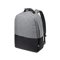 Mochila de RPET Terrex 600D bicolor portátil 15 pulgadas de poliéster 600D RPET, vista lateral
