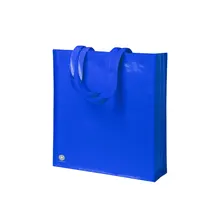 Bolsa antibacteriana de pp woven mate Kiarax con fuelle de non-Woven laminado, vista frontal