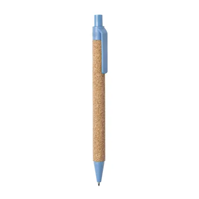 Bolígrafo de corcho natural Yarden y caña de trigo personalizable