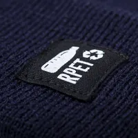 Gorro de punto RPET Hetul con dobladillo de poliéster RPET, detalle 1