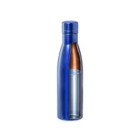 Botella térmica de acero Kungel inox 500 ml doble pared de acero inox, detalle 1