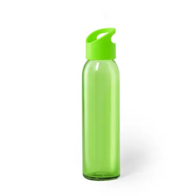 Bidón de cristal Tinof 470 ml con tapón de PP personalizable