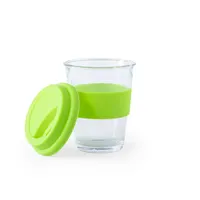 Botella de cristal Durnox 600 ml con funda soft shell de cristal/ silicona, vista lateral