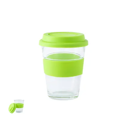 Botella de cristal Durnox 600 ml con funda soft shell personalizable