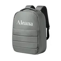 Mochila antirrobo de RPET Danium 300D acolchada de poliéster 300D RPET, detalle 3