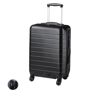 Trolley de cabina RPET con cierre TSA personalizable