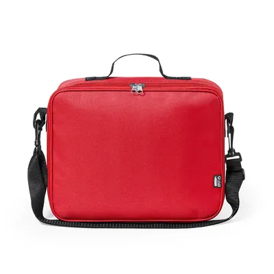 Nevera de RPET Aitanax 600D 4 l con bandolera infantil personalizable