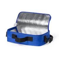Nevera de RPET Aitanax 600D 4 l con bandolera infantil de poliéster 600D RPET/ aluminio, vista lateral