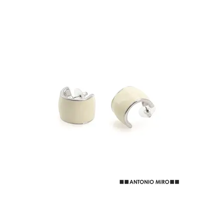 Pendientes de aleación de zinc plateado personalizable