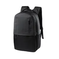 Mochila de poliéster Kendrit 600D portátil 15 pulgadas negra de poliéster 600D, detalle 1