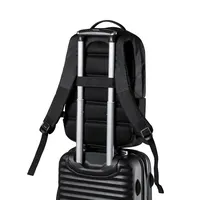 Mochila de poliéster Kendrit 600D portátil 15 pulgadas negra de poliéster 600D, detalle 4