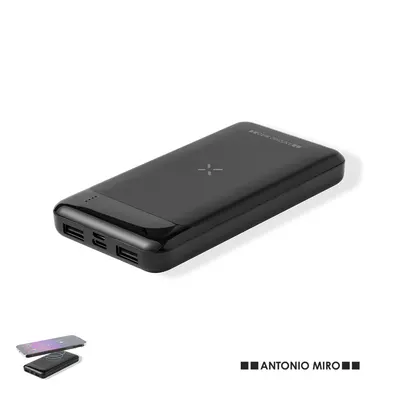 Batería externa Baliok 5.000 mAh con carga inalámbrica personalizable
