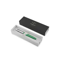 Bolígrafo de acero y ABS Jotter Original pulsador tinta azul de acero inox/ ABS, vista lateral