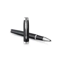 Roller metálico lacado negro mate IM Essential de metal, vista lateral