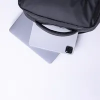 Mochila de polipiel Ladian portátil 15 pulgadas antirrobo de PU, detalle 5