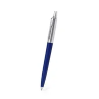 Bolígrafo de acero Jotter Recycled inox y ABS reciclado tinta negra de acero inox reciclado/ ABS reciclado, vista lateral