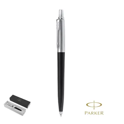 Bolígrafo de acero Jotter Recycled inox y ABS reciclado tinta negra personalizable