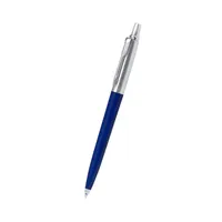 Bolígrafo de acero Jotter Recycled inox y ABS reciclado tinta azul de acero inox reciclado/ ABS reciclado, vista lateral