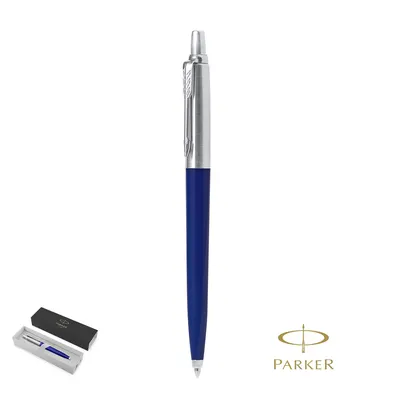 Bolígrafo de acero Jotter Recycled inox y ABS reciclado tinta azul personalizable