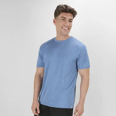 Camiseta técnica de poliéster reciclado Rits melange 135 g personalizable