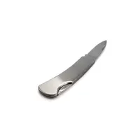 Navaja de acero inoxidable con bloqueo de aluminio/ acero inox, detalle 1