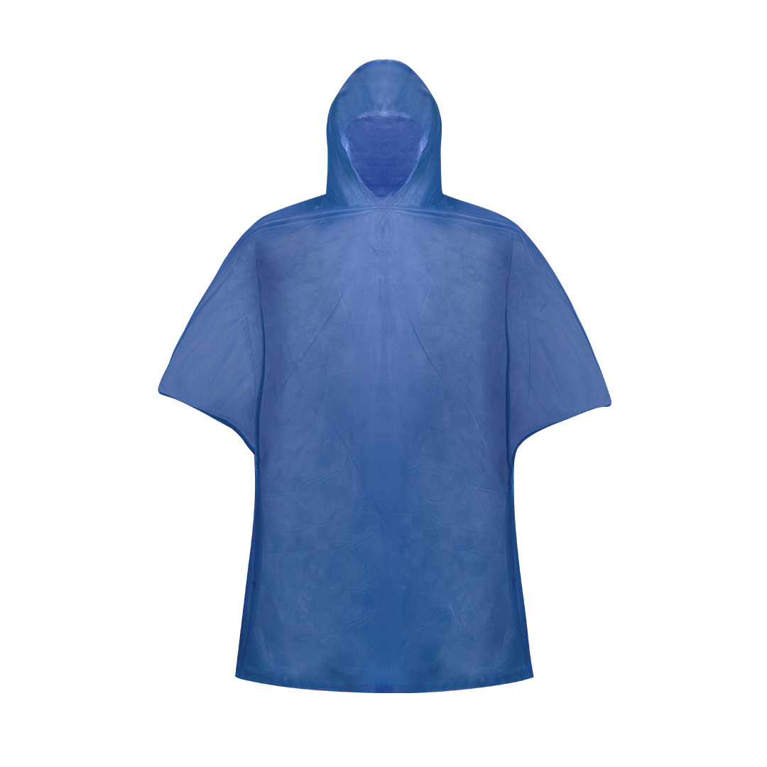 Poncho Montello en color azul