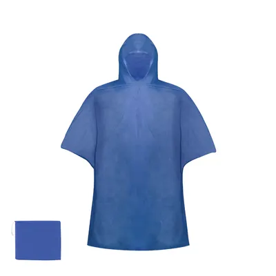 Poncho de PVC 127 × 100 cm con bolsa personalizable